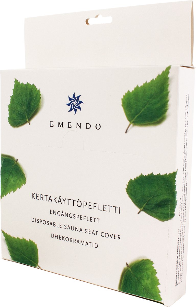 Emendo Wegwerp sauna Seat Cover- 25 stuks