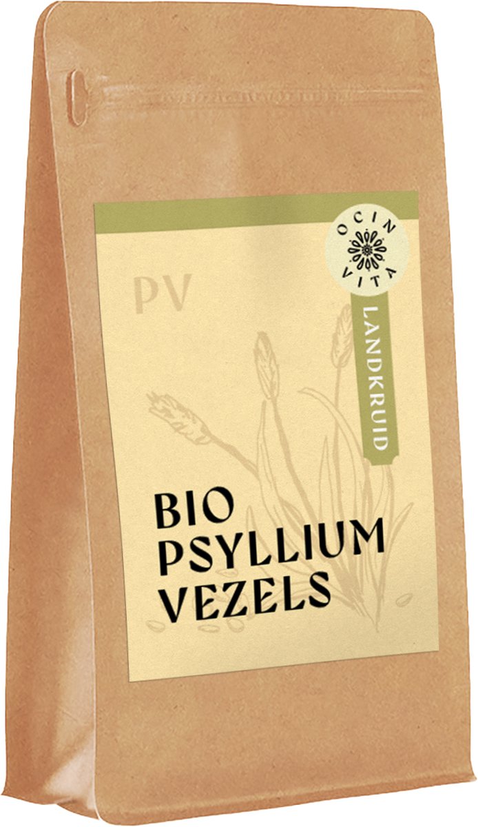 Goedkoopste Psyllium Vezels 500g – Psyllium Husk – Natuurlijke Vezels – 100 Puur en Plantaardig – Ocin Vita