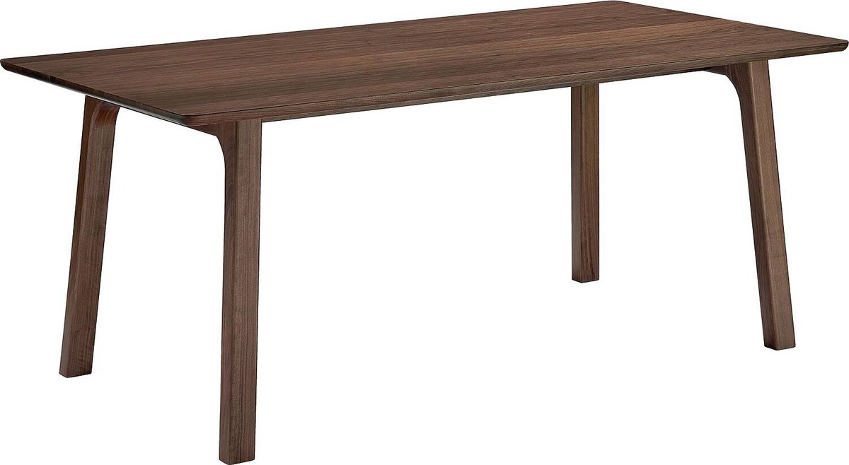 Goossens Emilie Eettafel - Hout - 200 x 75 x 95 cm - Rechthoek - noten