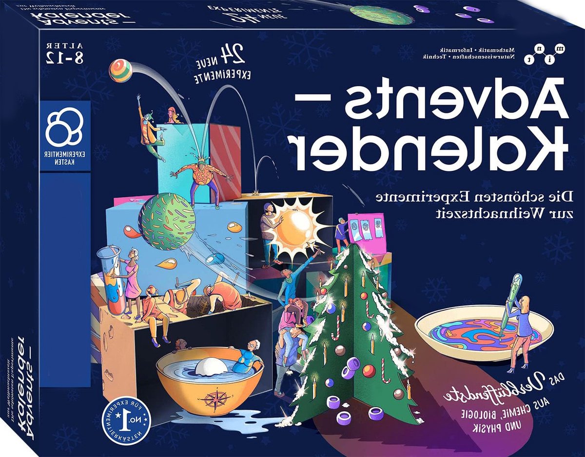 oCreon Adventskalender 2023 - De Beste Experimenten voor de Kerstperiode - Experimentkit voor Kinderen