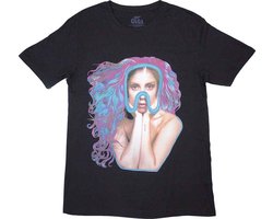 Lady Gaga - Artpop Goggles Heren T-shirt - L - Zwart