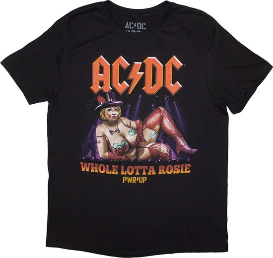 T-shirt homme AC/ DC - Whole Lotta London PWR-UP EU Tour '24 - XL - Zwart