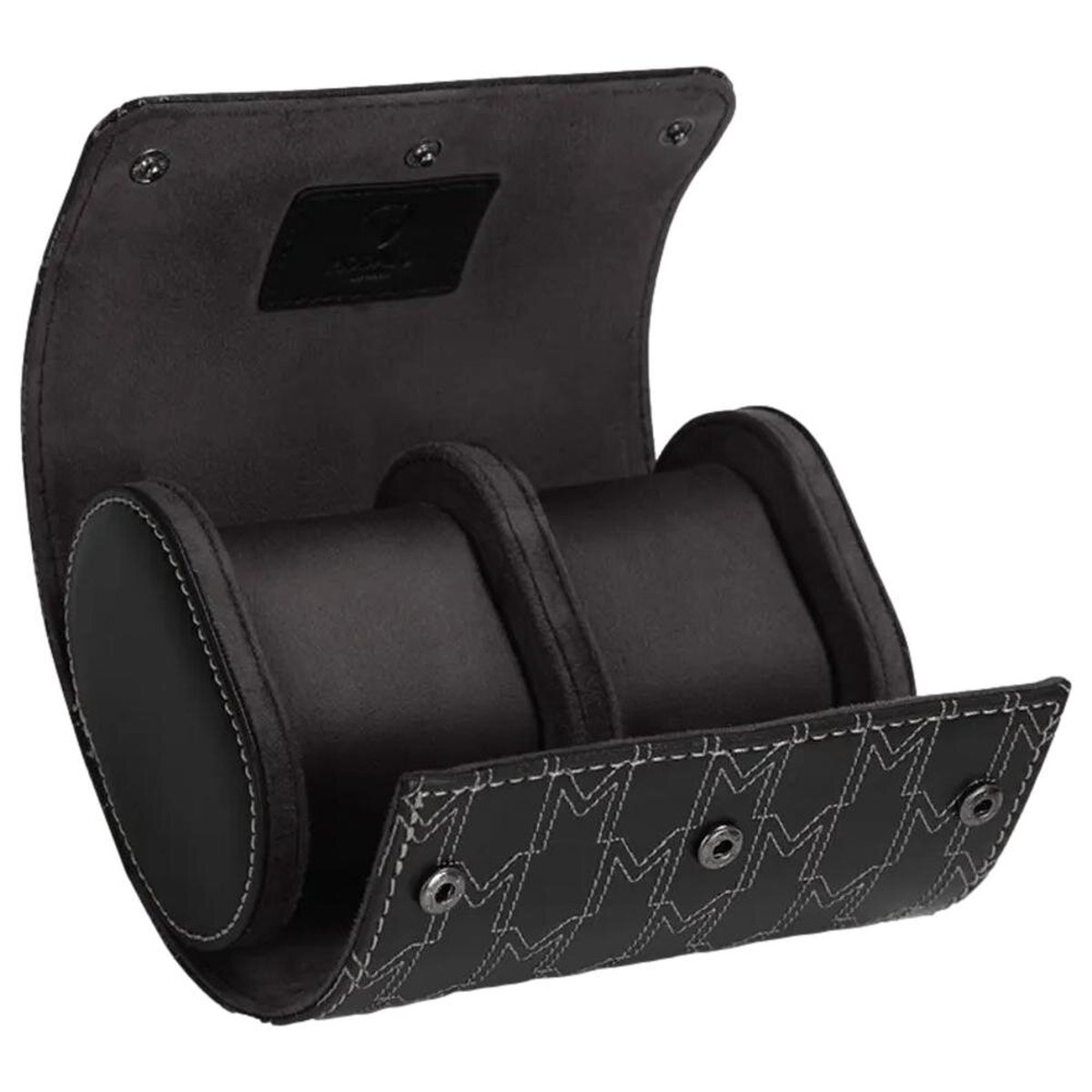 Modalo - 310211 - Uhrenrolle voor 2 Horloges - zwart - Optimus