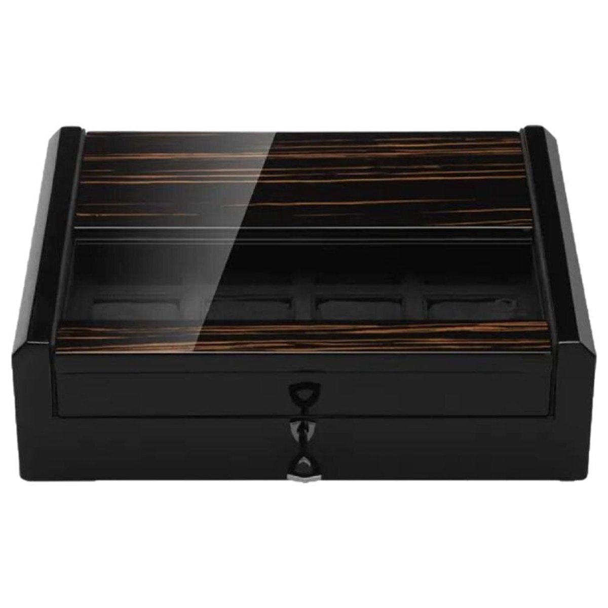 Modalo - 7008715 - Horlogedoos voor 8 Horloges - macassar-zwart - Imperia