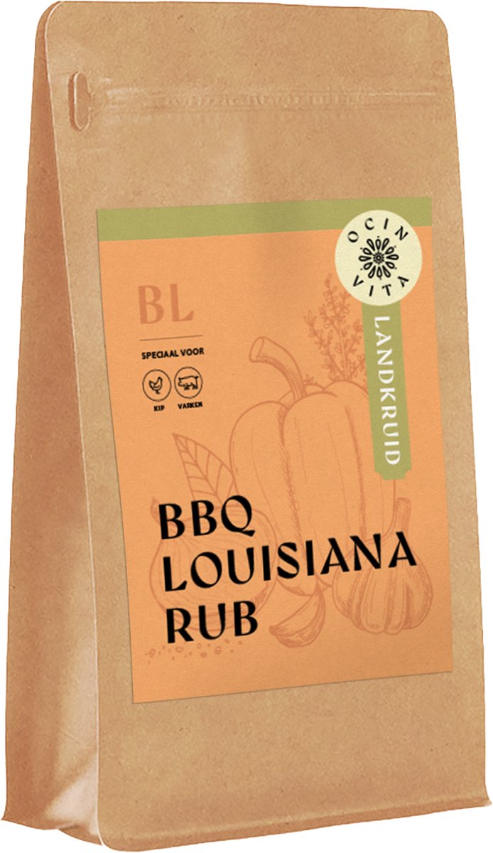 Goedkoopste Ocin Vita - BBQ Rub - Dry Rub - Louisiana Rub 100g