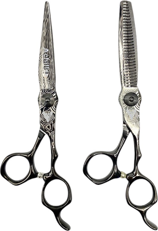 Achilles® Army Hairdressing Set - Ciseaux de coiffure - Ciseaux à effiler - Droitier