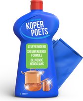 Vero Shine Koperpoets (225ml) - Koper Poetsmiddel voor Koper Brons Messing en Inox