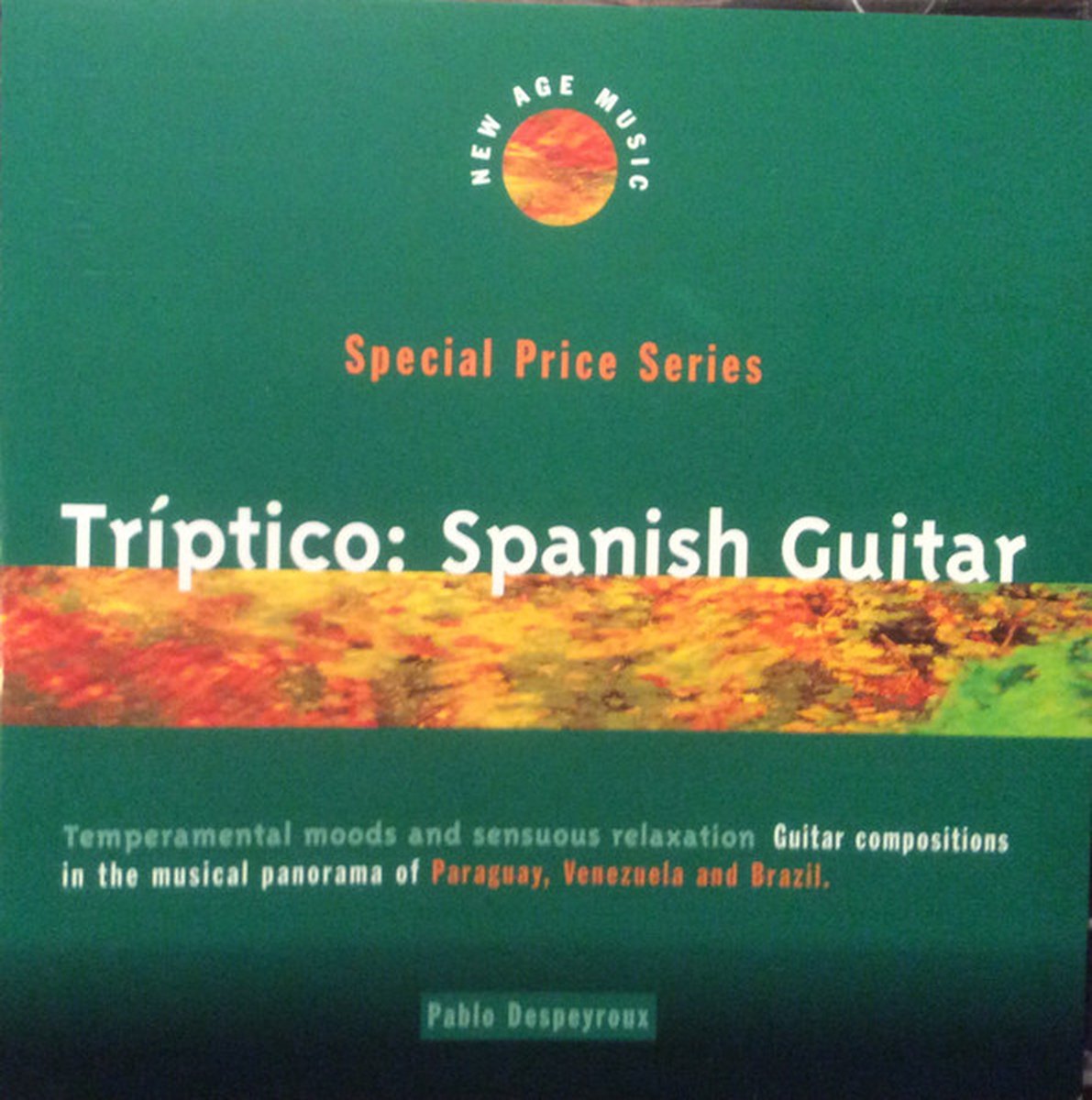 Pablo Despeyroux – Triptico : Spanish Guitar (CD)
