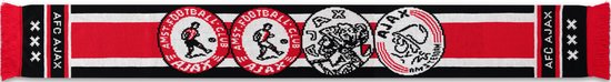 Ajax sjaal 4x logo’s