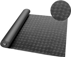 KARAT Rubberen mat, per meter, rubberen loper in diverse structuren, antislip mat, noppenmat, vloermat, traanplaat, vloerbedekking (traanplaat, 100 x 450 cm
