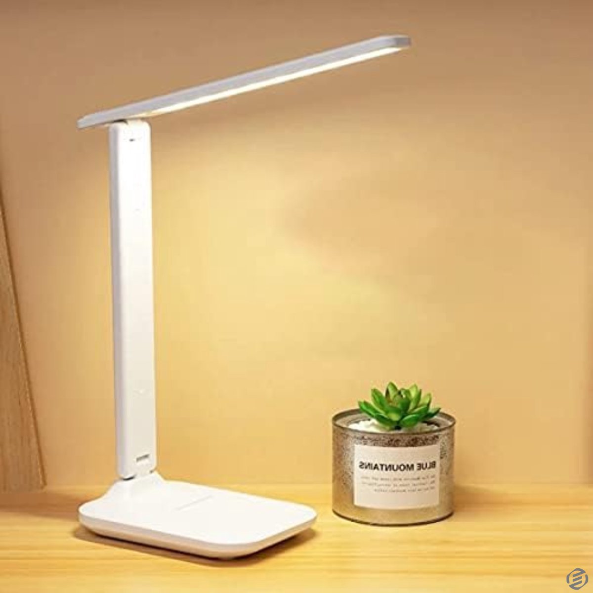 Equivera Lichttherapielamp - lichttherapie lamp - Daglichtlamp - Bureaulamp - Tegen Winterdepressie - SAD Lamp - Zonlicht - Meerdere Standen - Timerfunctie white