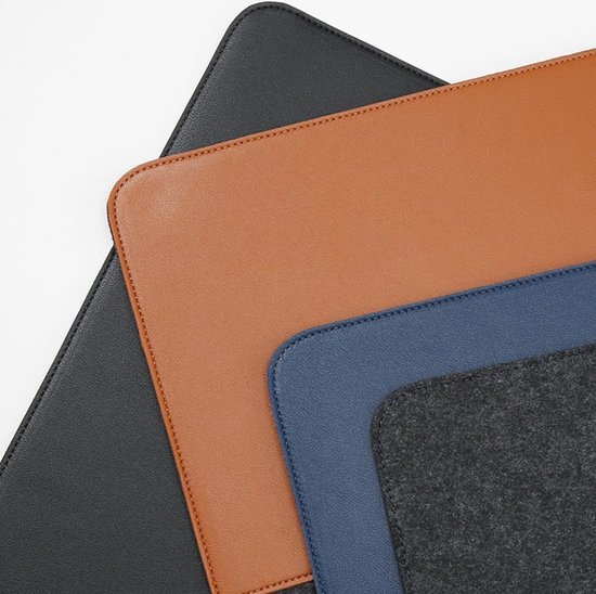 Grote vilten bureaumat, antislip bureauonderlegger, beschermer voor toetsenbord, bureauaccessoires voor thuis en op kantoor (zwart grijs, 90 x 45 cm Grote vilten bureaumat, antislip bureauonderlegger, beschermer voor toetsenbord, bureauaccessoires voor thuis en op kantoor (zwart grijs, 90 x 45 cm