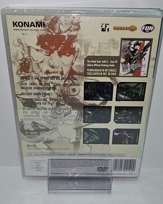 Mindscape Metal Gear Solid 2 Sons of Liberty - PlayStation 2