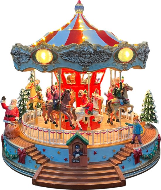 Carrousel Met Kerstman