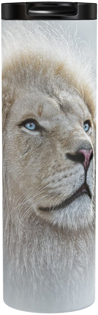 Leeuw White Lion Portrait - Thermosbeker 500