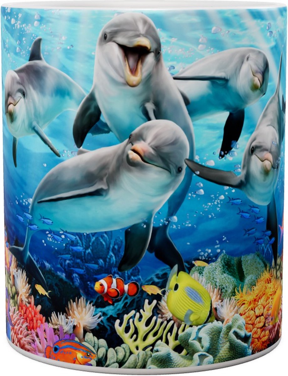 Dolfijnen Dolphin Delight - Mok 440ml 440