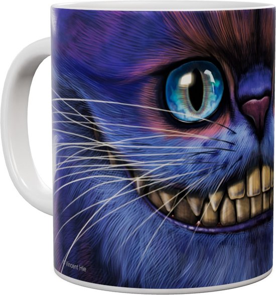 Cat du Cheshire Big Face - Tasse 440 ml