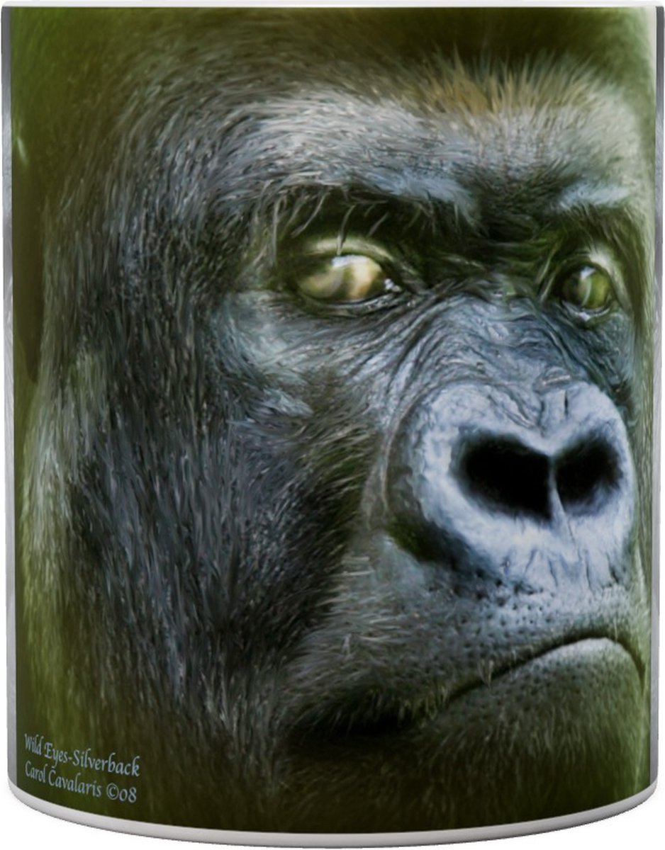 Gorilla Wild Eyes - Silverback - Mok 440ml 440