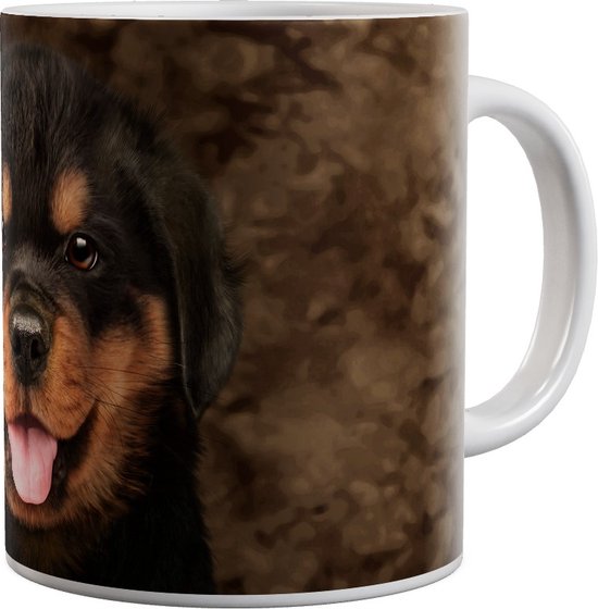 Rottweiler Puppy Smile - Tasse 440 ml