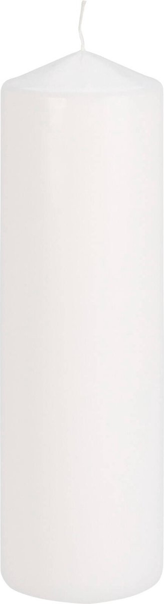 Cilindervormige kaars van paraffine, Ø 8 x 24,5 cm