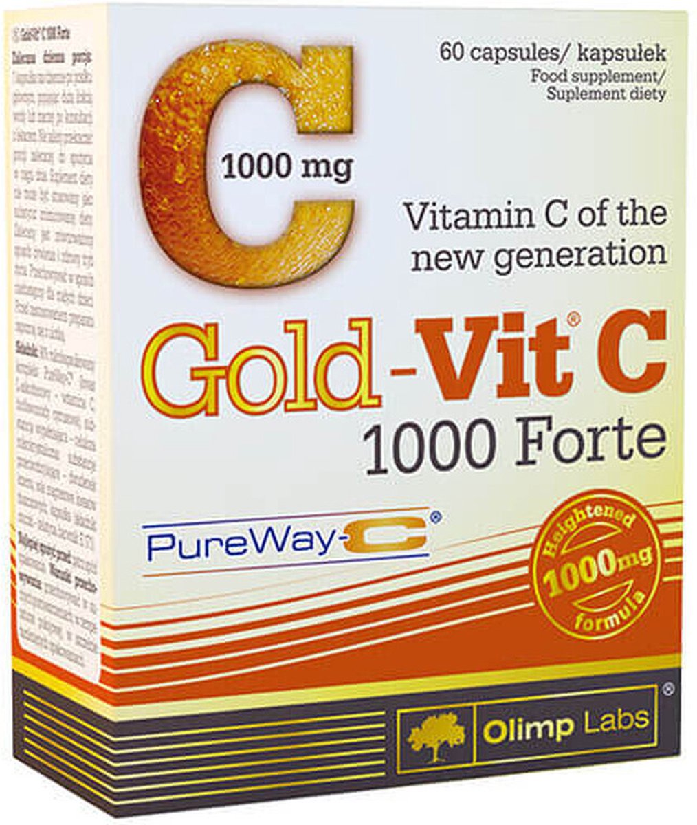 Goedkoopste Olimp Gold-Vit C® 1000 Forte suplement diety kapsułki na wzmocnienie odporności