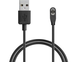 Câble de chargement USB kwmobile compatible avec AfterShokz OpenSwim Pro S710 - Câble de chargement pour montre connectée - en noir