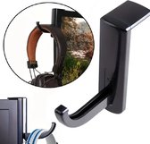 huoanpo 4 stuks eenzijdige universele gaming-headsetstandaard, hoofdtelefoonhouder voor muur, wandhouder, hoofdtelefoonhaak, hoofdtelefoonhouder, geschikt voor meerdere apparaten, muur, tafel