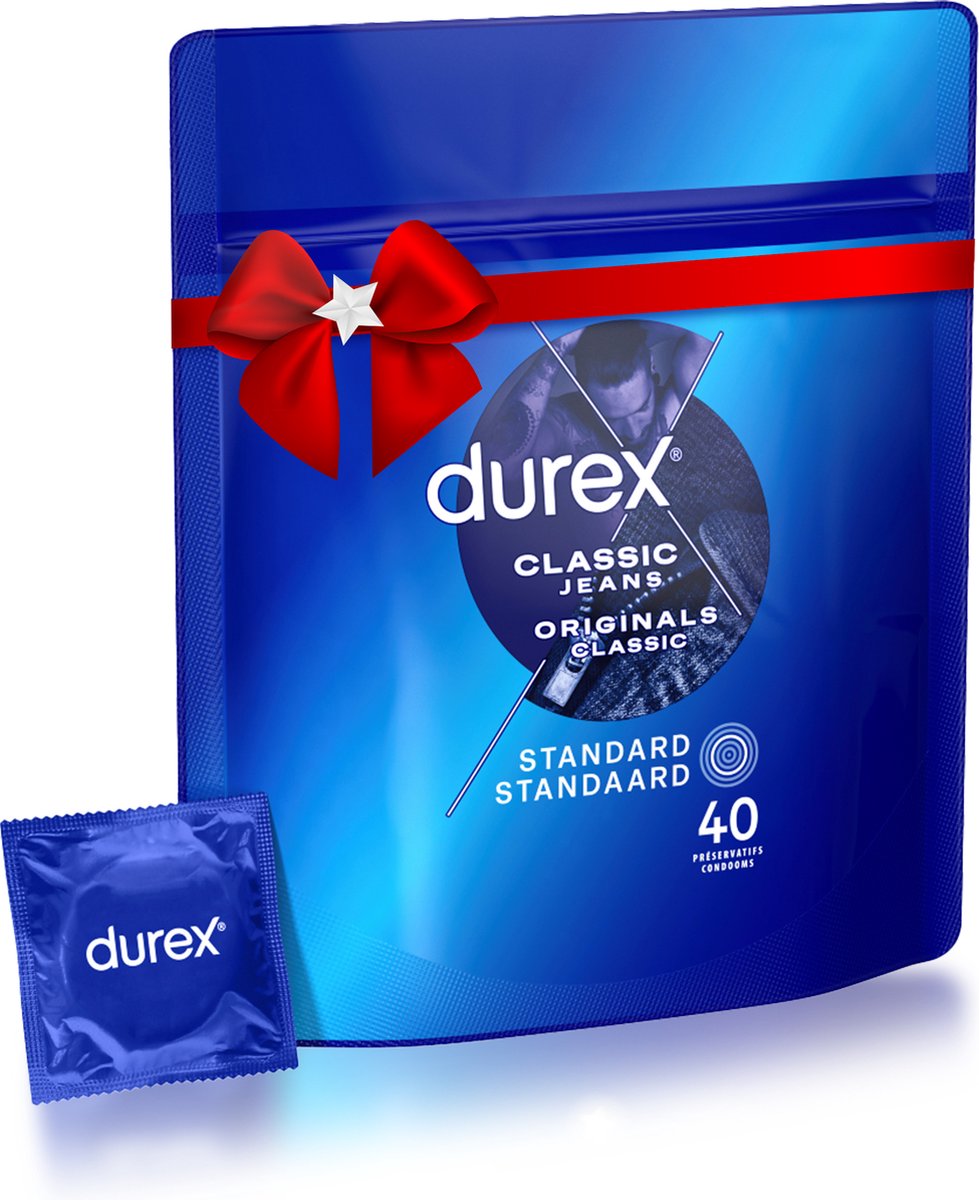 Durex Condooms Classic Natural - 40 stuks - Voordeelverpakking