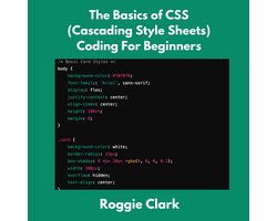 Omslag van The Basics of CSS (Cascading Style Sheets) Coding For Beginners