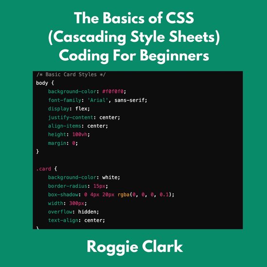 The Basics of CSS (Cascading Style Sheets) Coding For Beginn ... - cover