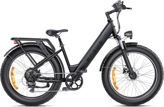 Foto: Ouxi c80 mini elektrische fatbike ingebouwd alarmsysteem gratis voetsteuntjes 16 inch 250w motor 7 versnellingen 50 km actieradius mechanische schijfremmen roze