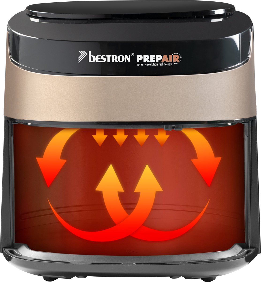 Bestron AAF7004DCO Airfryer met Dubbele Lade 4L - afbeelding 2