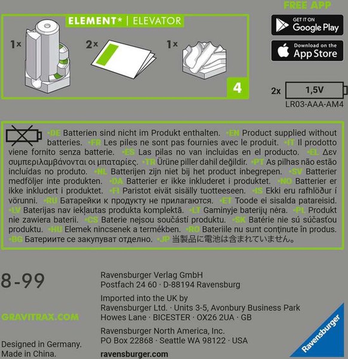 Ravensburger GraviTrax® Power Elevator - Knikkerbaan — afbeelding 9
