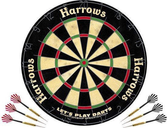 Let'S Play Darts Bristle Board van Winmau — afbeelding 5