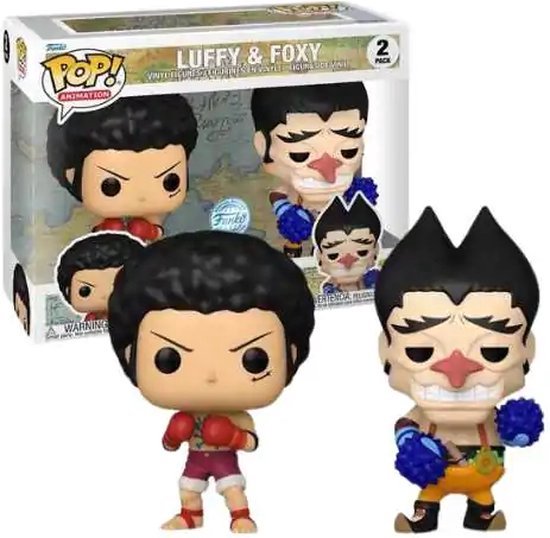 One Piece - Luffy & Foxy US Exclusive Pop! Vinyl Figure 2-Pack main image 1