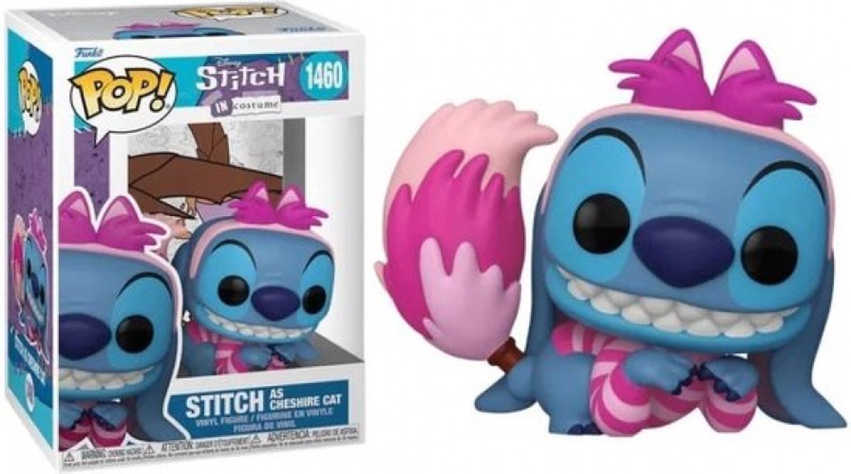 Funko Pop! Disney: Stitch in Costume - Stitch as Cheshire Cat #1460 — afbeelding 2