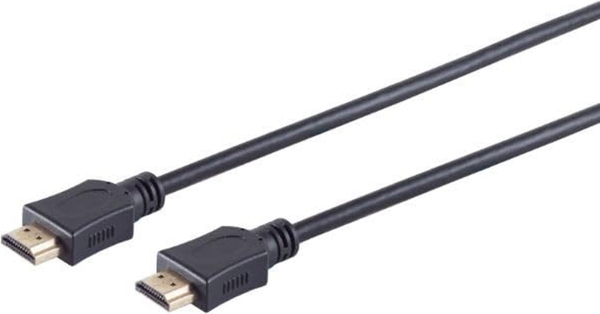 Anschlusskabel, HDMI Stecker/Stecker, 4K, 1,5m, schwarz