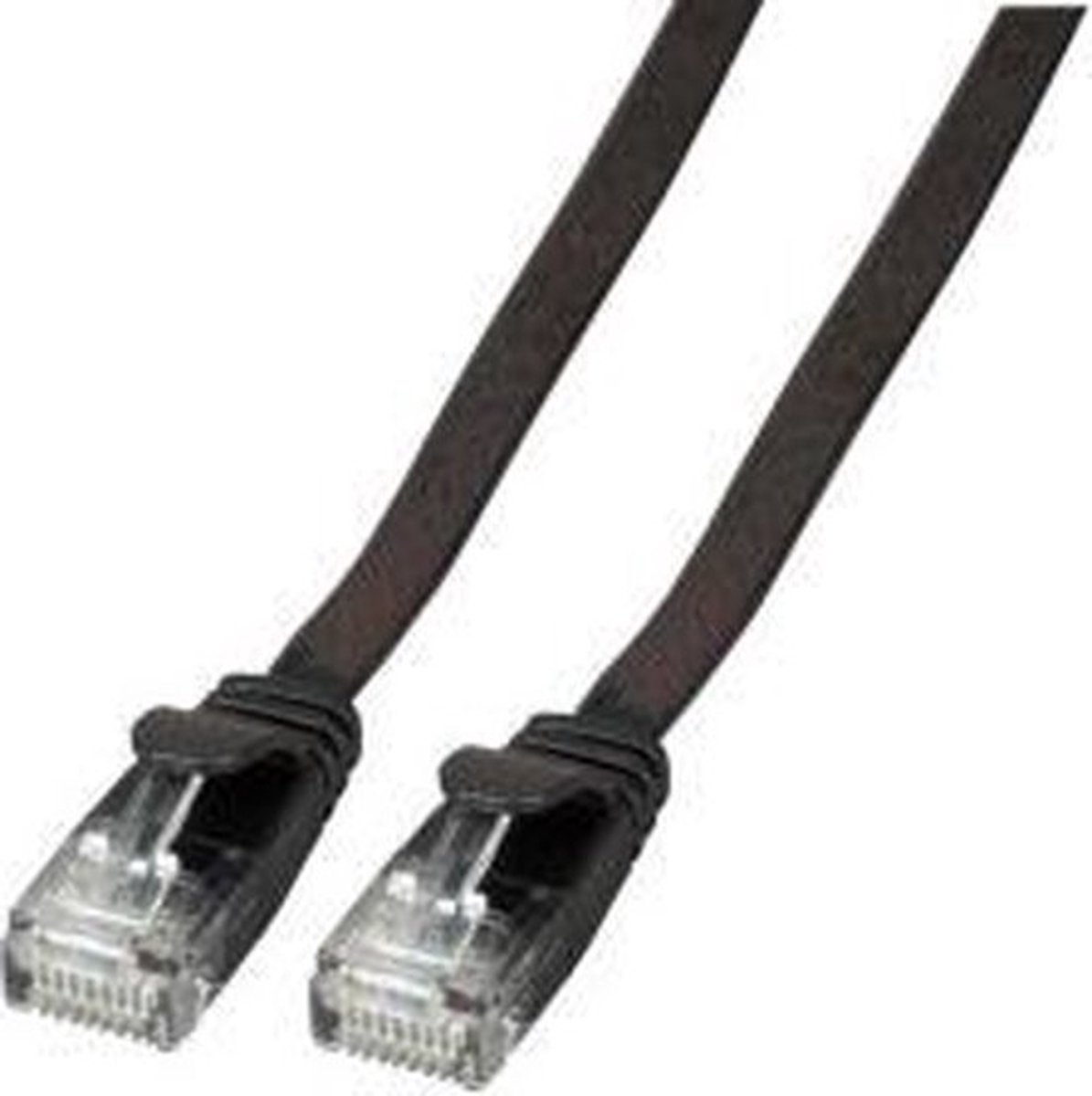 CAT6a UTP kabel 2 meter Zwart