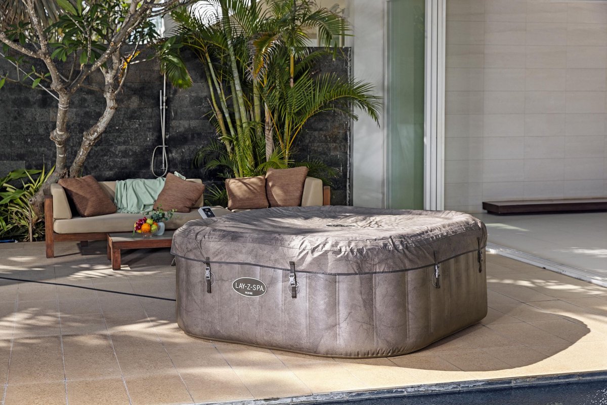Lay-Z-Spa Rome Energy-Efficient Smart AirJet Opblaasbare Spa - afbeelding 2