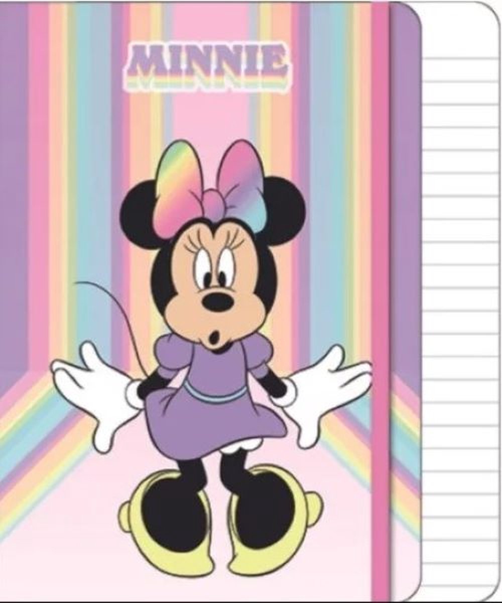 Disney - Minnie Mouse - Notitieboekje - A5 - 14,5 X 21 Cm - Papier/folie