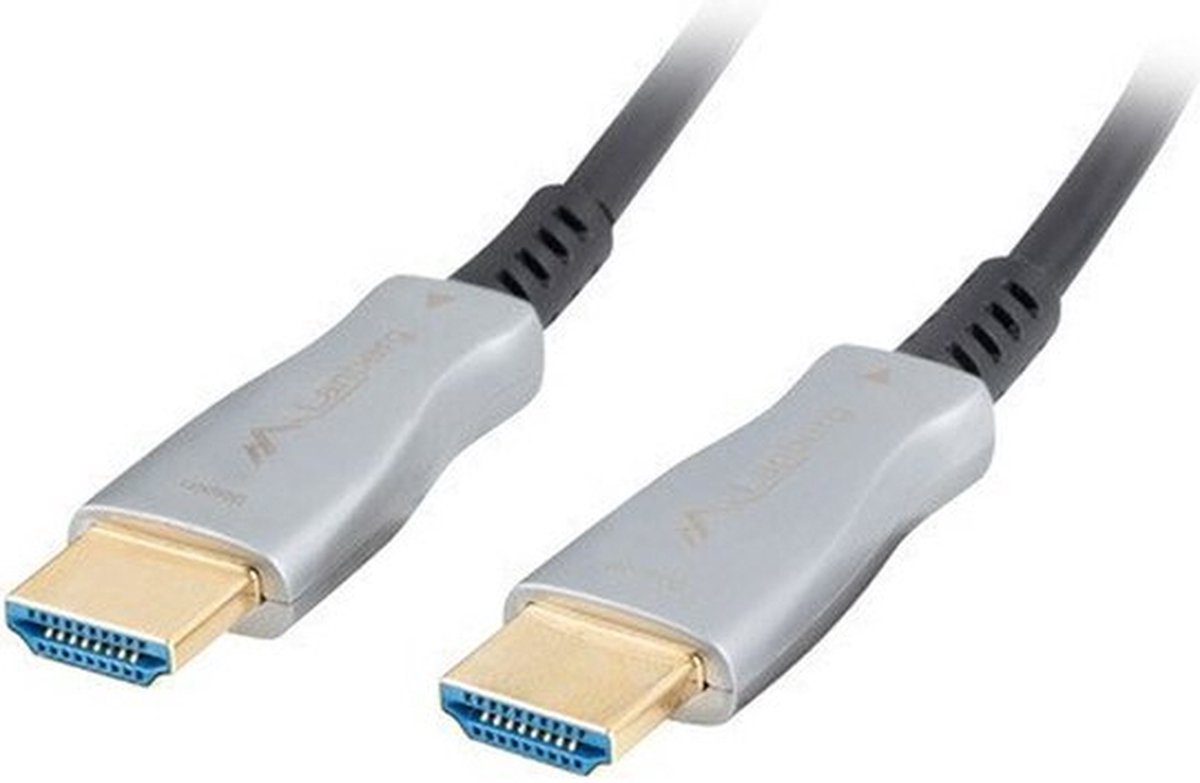 LANBERG HDMI V2.0 M/M Kabel 20 m Optical AOC Black