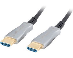 Lanberg Hdmi-Kabel 20M M/M V2.0 Voor Tv-Monitor Aoc 4K Optisch