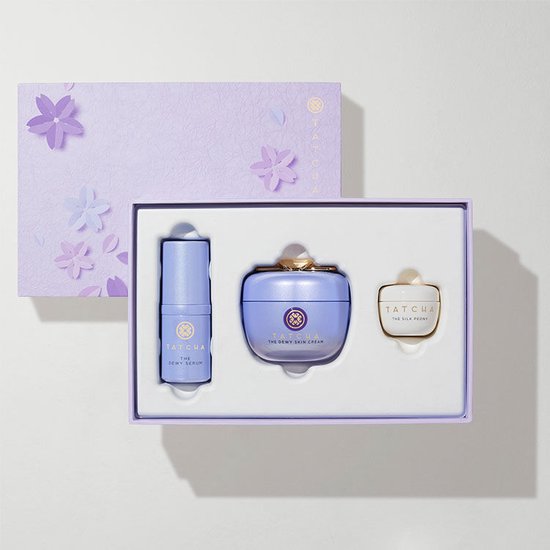 Tatcha Gift of Kindness Plump Skin Trio Skincare set - Bestsellers Kit ...