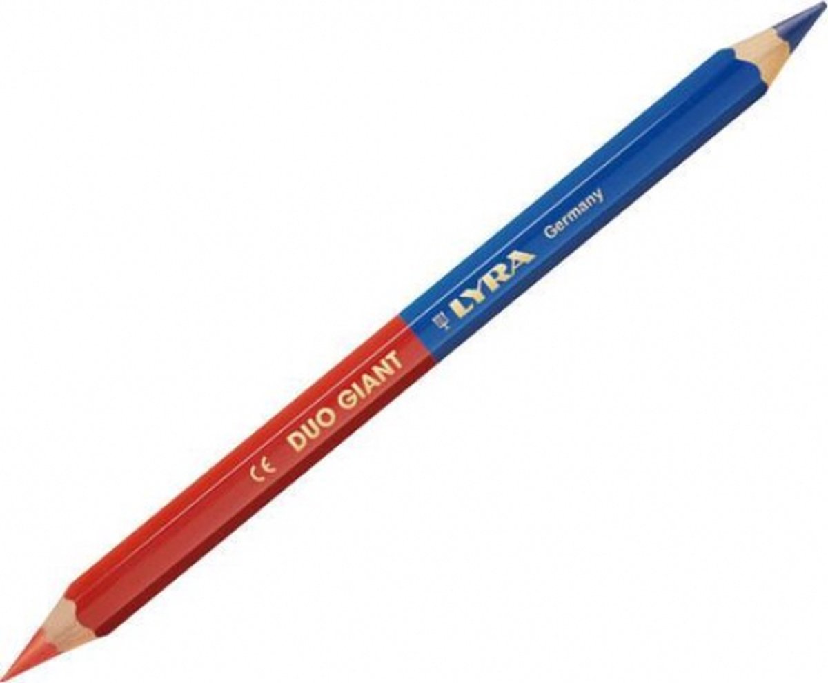 Lyra 2930101 Duo potlood - 175mm - Rood/Blauw (1st.)