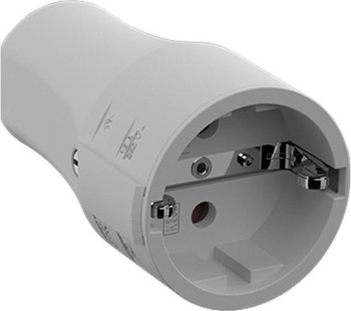 BACHMANN aardingscontact montagekoppeling, grijs