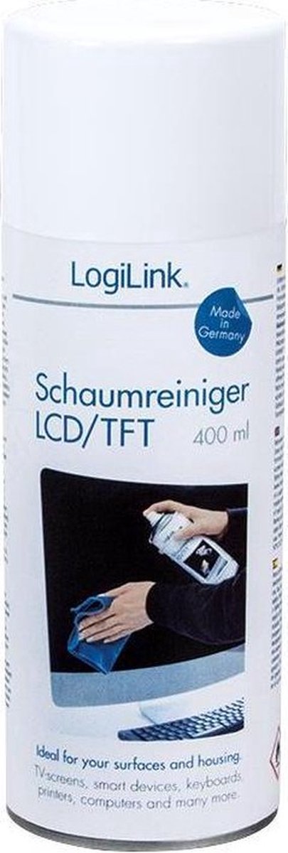 LogiLink Schuimreiniger voor TFT/LCD beeldschermen (400 ml)