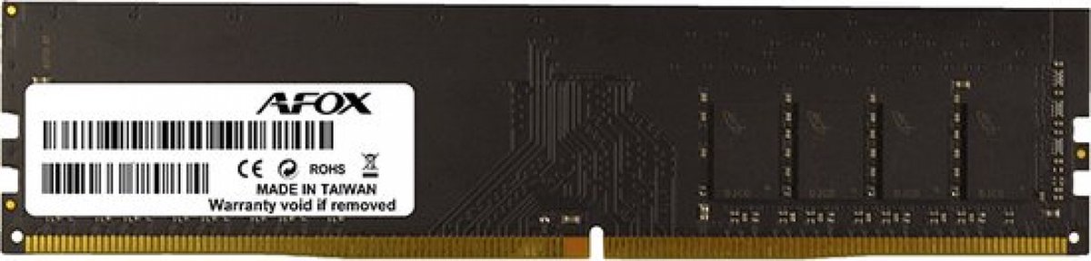 AFOX AFLD44FK1P geheugenmodule 4 GB 1 x 4 GB DDR4 288-pin DIMM