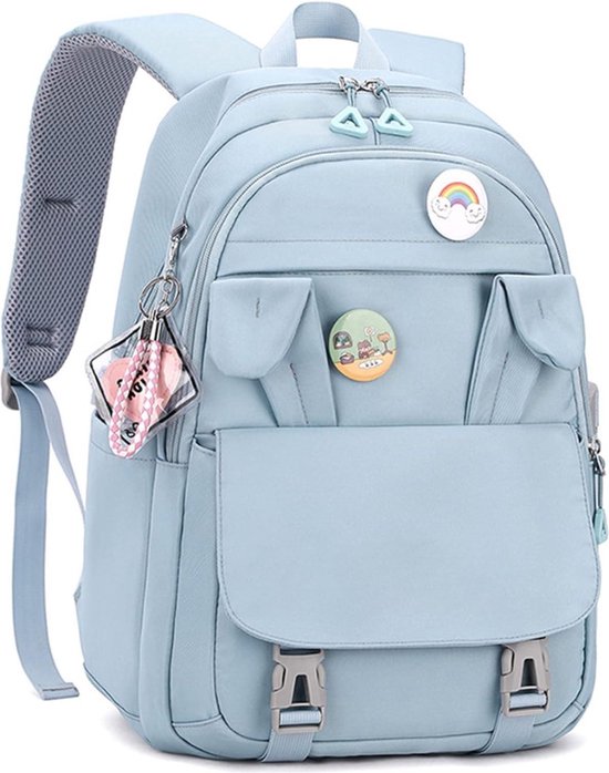 Flyself Schooltassen voor meisjes, Kpop, verdwaalde kinderrugzak, waterdichte boekentassen met laptopvak, casual dagrugzakken voor basisschool, middelbare universiteit, Roze 3, One Size