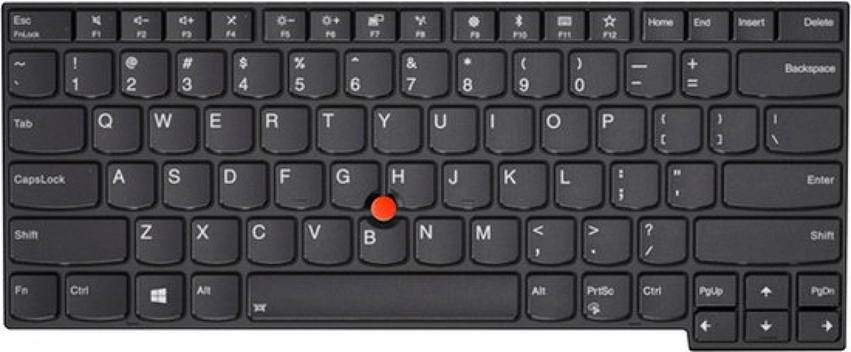 Image of 01YP479 - Keyboard - Nordic - Lenovo - Thinkpad T480s/E480/L480