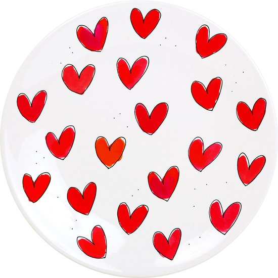 Blond Amsterdam, Specials, Love: Plate 22 cm Hearts